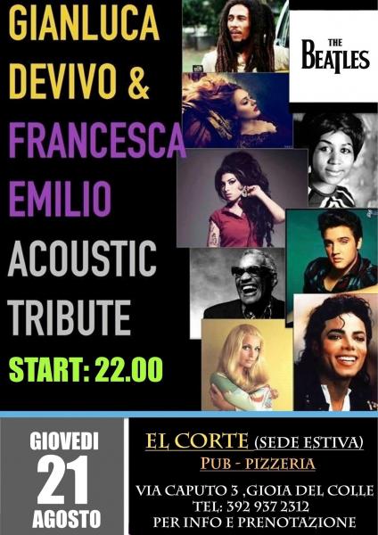 Francesca Emilio - Gianluca de Vivo Acoustic Session