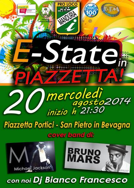 E- State in Piazzetta!