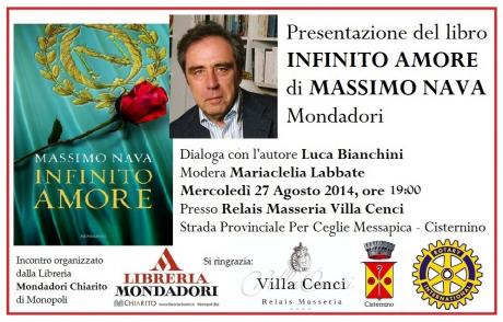 Presentazione del libro: Infinito Amore di Massimo Nava