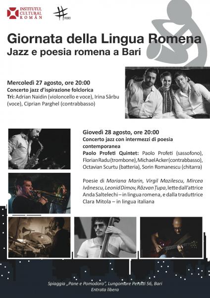 Jazz e poesia romena a Bari