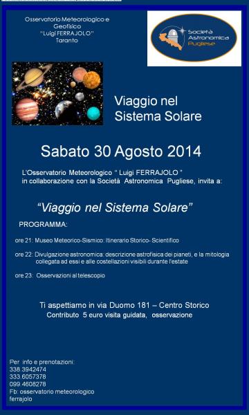 Viaggio nel Sistema Solare