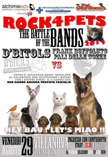 ROCK4PETS 2014: The Battle of the Bands