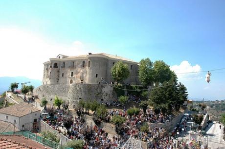 Il Volo dell'Angelo alla Festa di San Vicenzo Ferreri