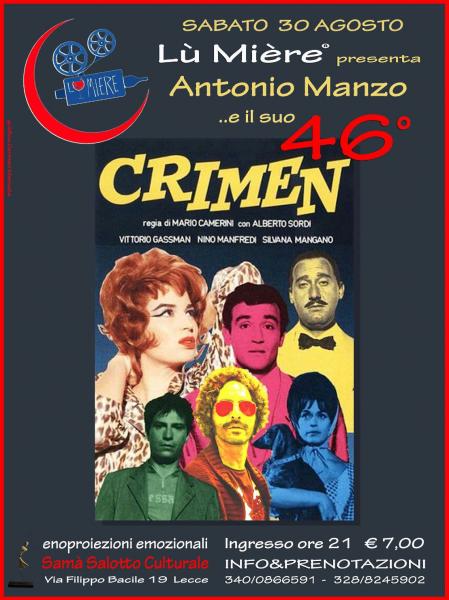 Lù-Mière Arena. Calici di cinema