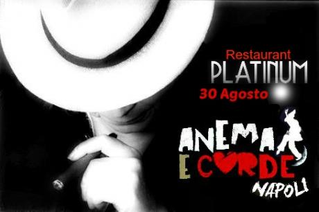 Anema e Corde live al Restaurant Platinum Trani