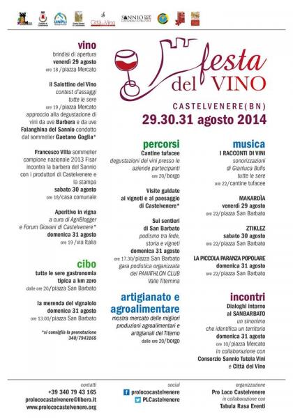 Festa del Vino a Castelvenere