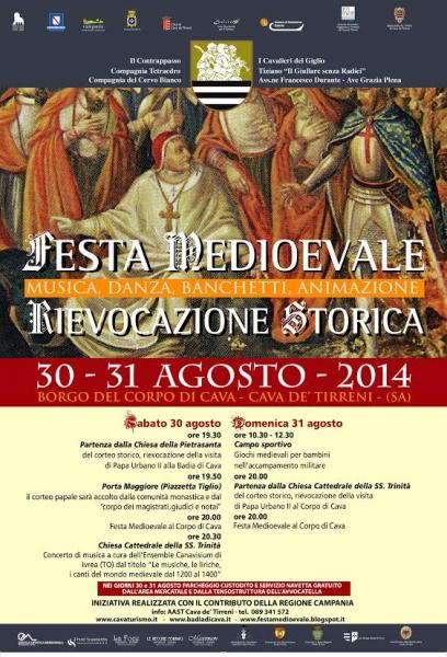 VII edizione dei Grandi Interpreti all'Abbazia e Festa medievale con la rievocazione dell'arrivo di Papa Urbano II