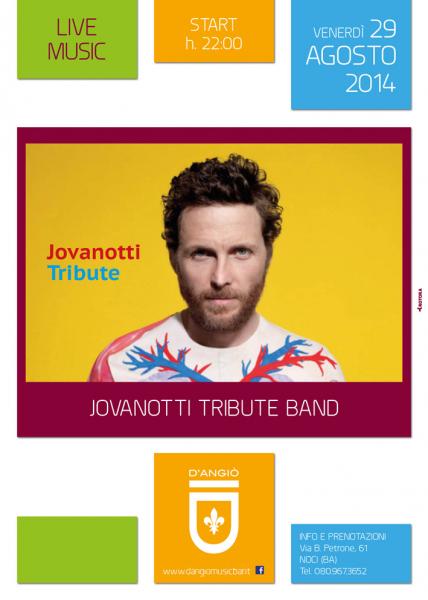 D'Angiò: tributo a JOVANOTTI!