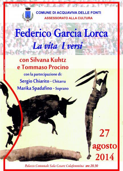 Federico Garcia Lorca : la Vita e i Versi