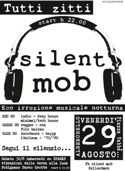 Silent Mob – eco irruzione musicale notturna