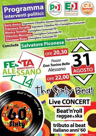 The Sixty Beat LIVE ad Alessano (Le)