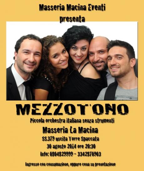 MEZZOTONO: piccola orchestra italiana senza strumenti!