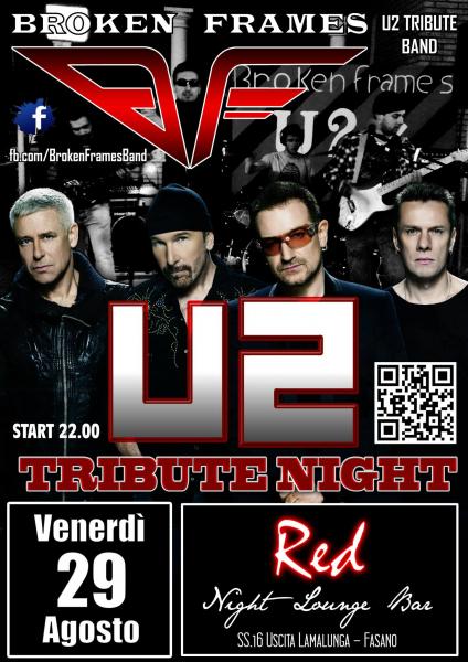U2 Tribute Night - Broken Frames u2 Tribute Band