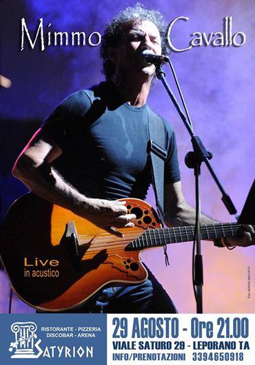 Mimmo Cavallo in concerto