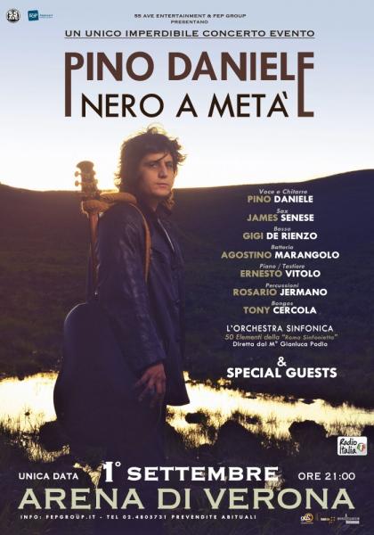 Pino Daniele in concerto "Nero a Metà"
