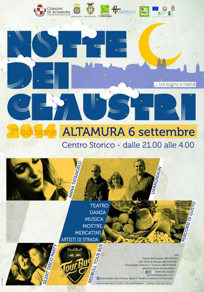 7° Edizione “Notte dei Claustri” con Anna Tatangelo