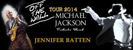 Jennifer Batten, storica chitarrista di Michael Jackson e gli “Off The Wall” insieme per ricordare il Re del Pop