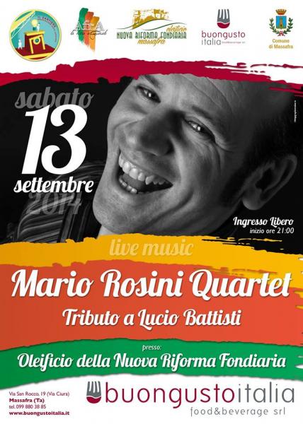 Mario Rosini quartet - Tributo a Lucio Battisti