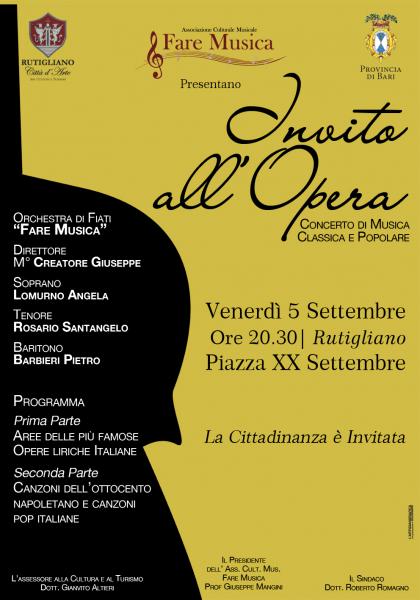 Invito all' Opera