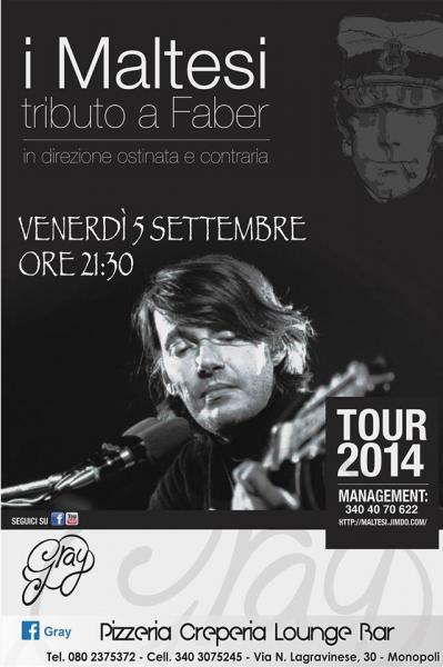 Tributo a Fabrizio de Andre' con i Maltesi