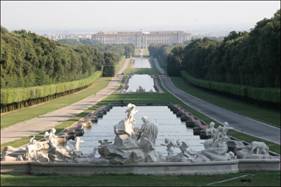 Visita al parco della Reggia di Caserta