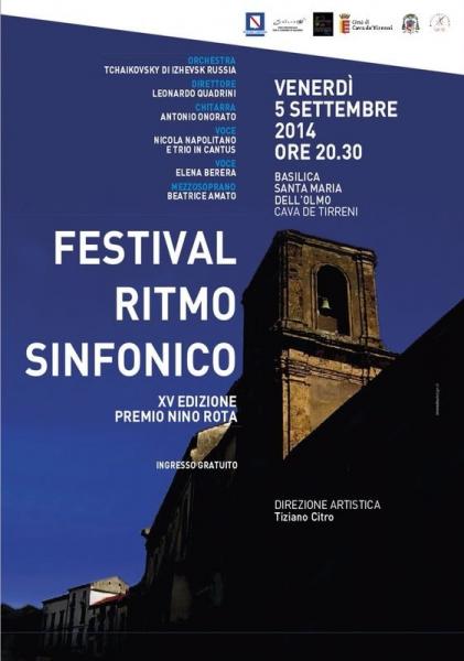 XV Festival Ritmo Sinfonico - Premio Nino Rota