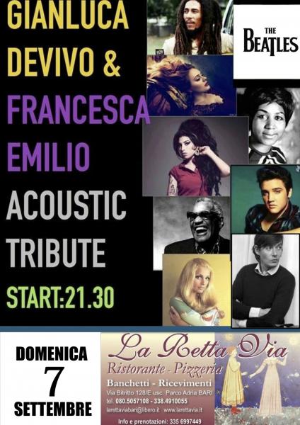 Francesca Emilio - Gianluca De Vivo ACOUSTIC SESSION
