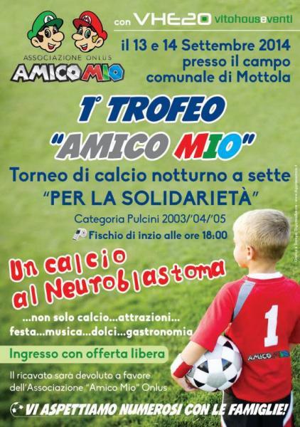 Trofeo “Amico Mio” – un calcio al neuroblastoma