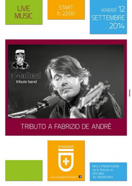 Tributo a Fabrizio de Andre' con i Maltesi