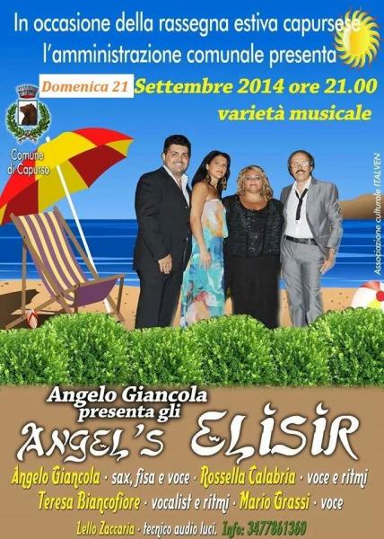 Angel's elisir in concerto con "Evviva il varietà! "