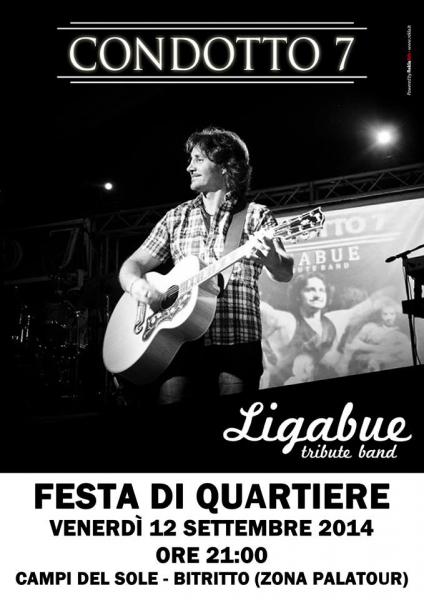 Condotto7 (Ligabue Tribute Band) in concerto
