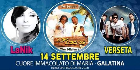 Festa Cuore Immacolato di Maria, in piazza con LaNik, Verseta e Los Locos