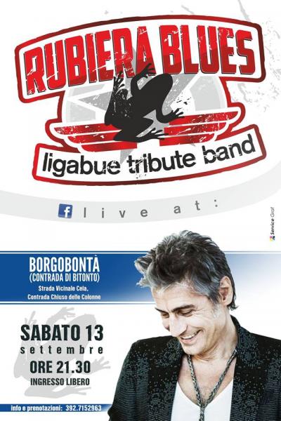 Rubiera Blues - Ligabue tribute band in concerto