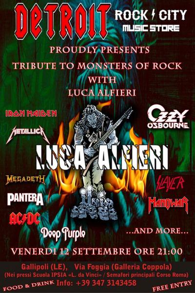 Detroit Rock City - live con Luca Alfieri