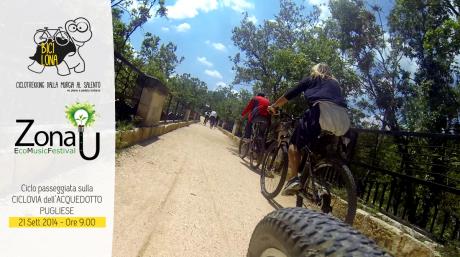 Ciclopasseggiata sulla Ciclovia dell'Acquedotto pugliese (recupero giornata Festival Zona U del 31 agosto)