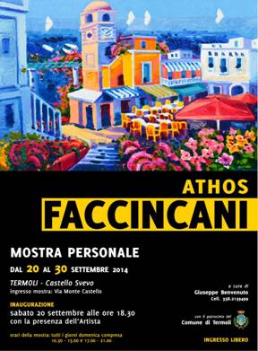 Mostra Personale - Athos Faccincani