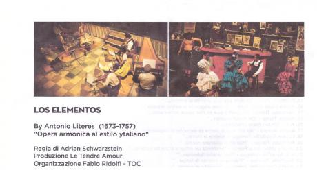 LOS ELEMENTOS  "Opera armonica"