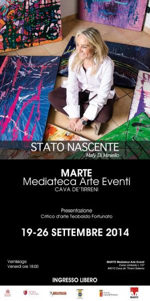 Vernissage Maly Di Miniello - “Stato Nascente”