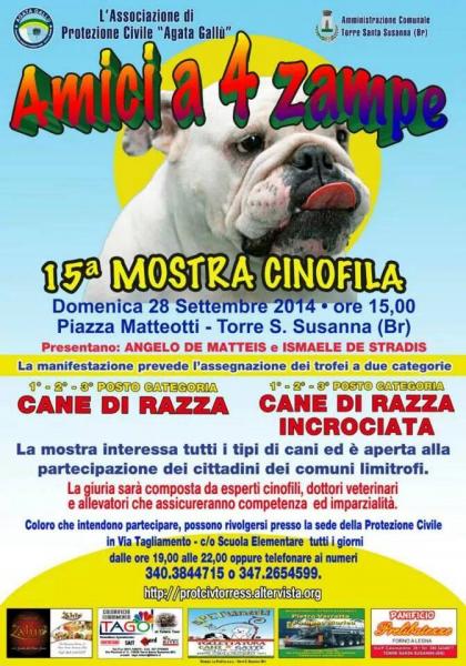 15° Mostra cinofila "Amici a quattro zampe"