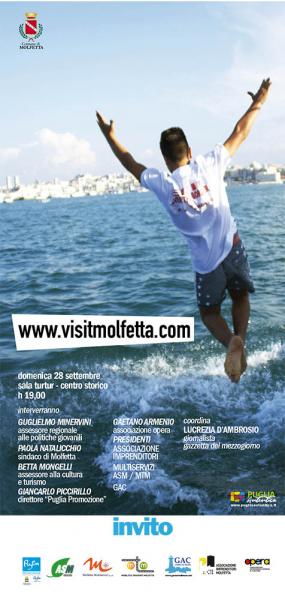 Presentazione Portale Turistico www.visitmolfetta.com