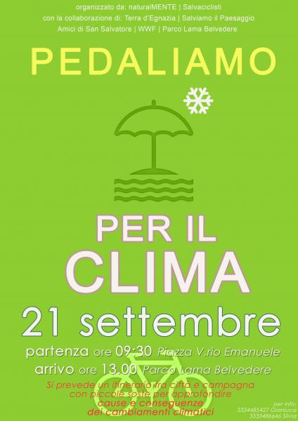 Naturalmente_pedaliamo per il Clima