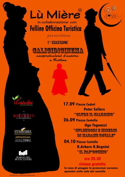 Lù-Mière Arena. Calici di cinema