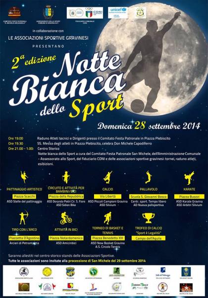 La Notte Bianca Dello Sport 2014 – II Edizione
