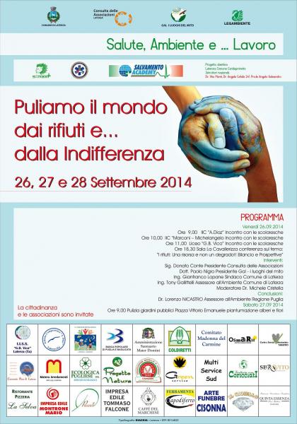 Puliamo il mondo dai rifiuti e dalla...Indifferenza