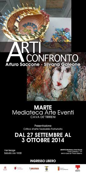“Arti a confronto” - La collettiva di Arturo Saccone e Silvana Galeone
