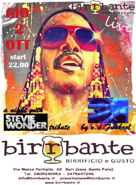 A Night With Stevie Wonder Tribute