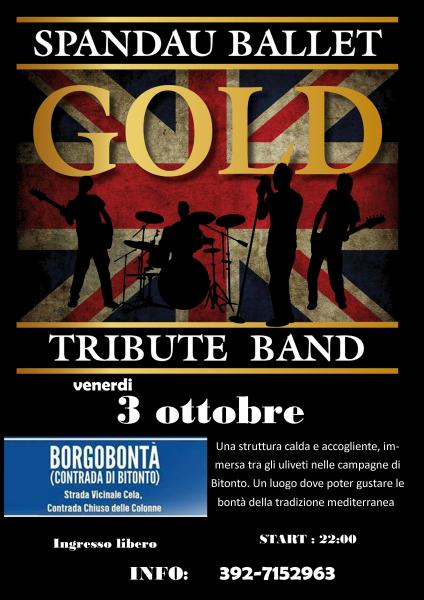 GOLD in concerto al Borgo Bontà