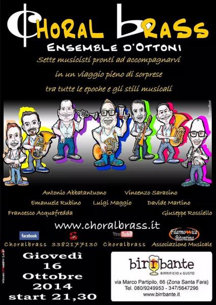 THE CHORAL BRASS - Ensemble d'ottoni