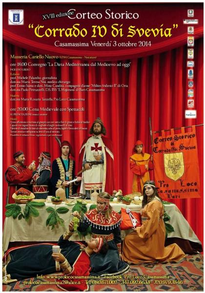 A tavola con Corrado IV - Cena Medioevale con Spettacolo