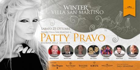 Winter in Villa San Martino, Madrina della Rassegna Patty Pravo
